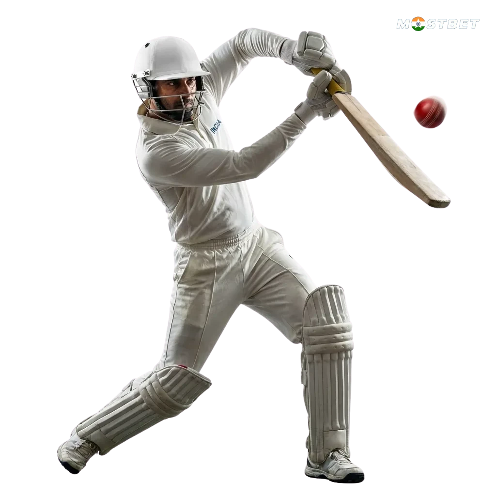 Mostbet India cricket betting site interface showing live odds, match formats, bonus offer and betting markets on screen