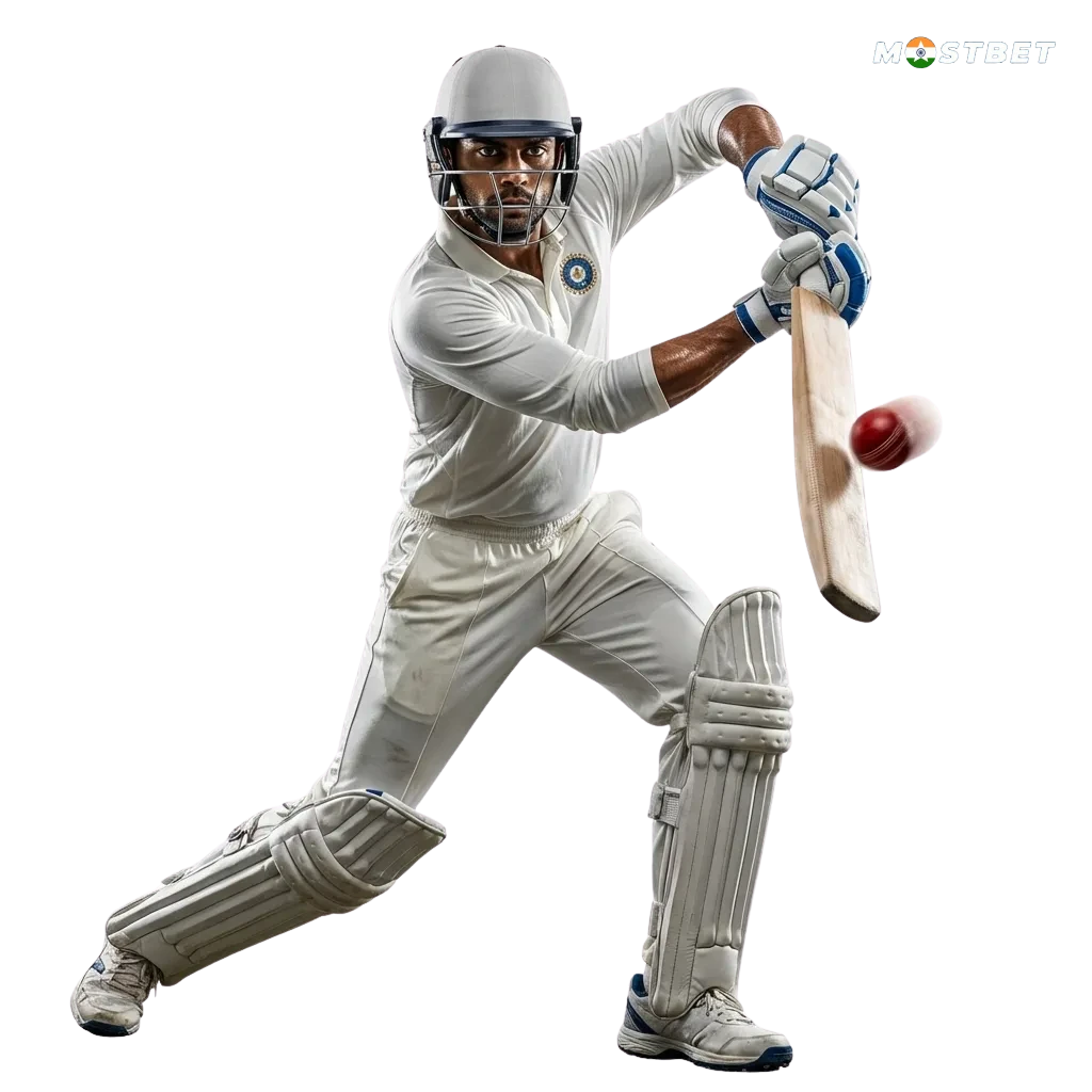 Screenshot of Mostbet India site showing sports betting, casino games, apps, and 125% welcome bonus for new Indian users