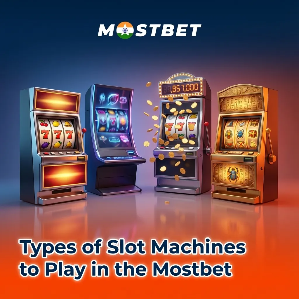 Mostbet casino lobby screen showing diverse slot machine types, from classic 3-reel to Megaways, jackpots, crash and branded games