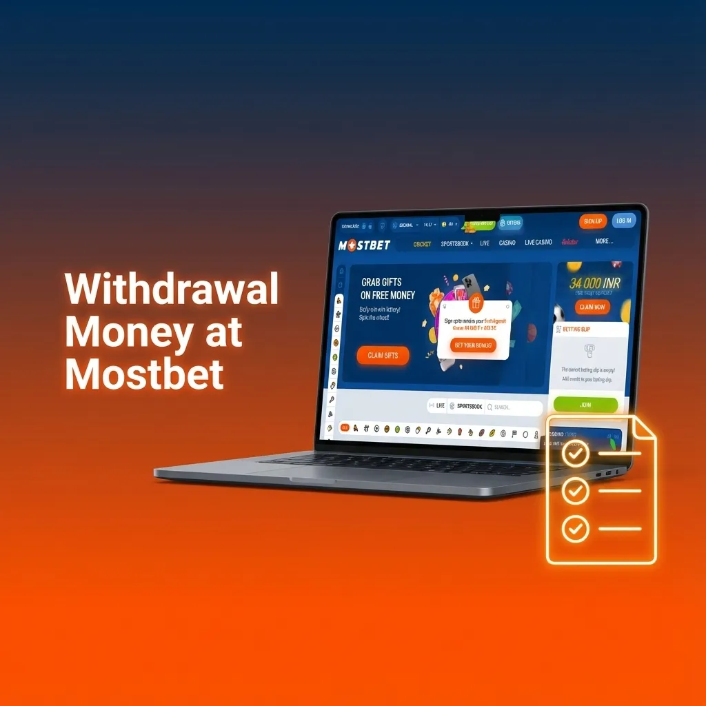 Person withdrawing winnings from Mostbet India account using a digital payment method on a smartphone